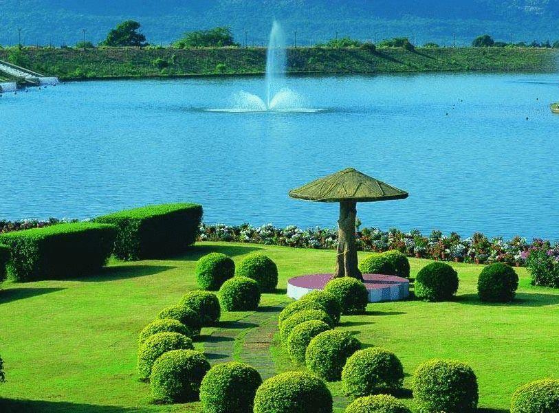 Aamby Valley City Lonavala Exterior photo View of the artificial lake